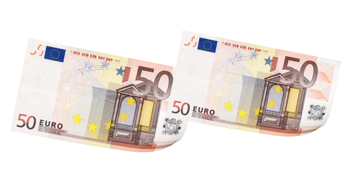wordt het 50 euro biljet het meest vervalst