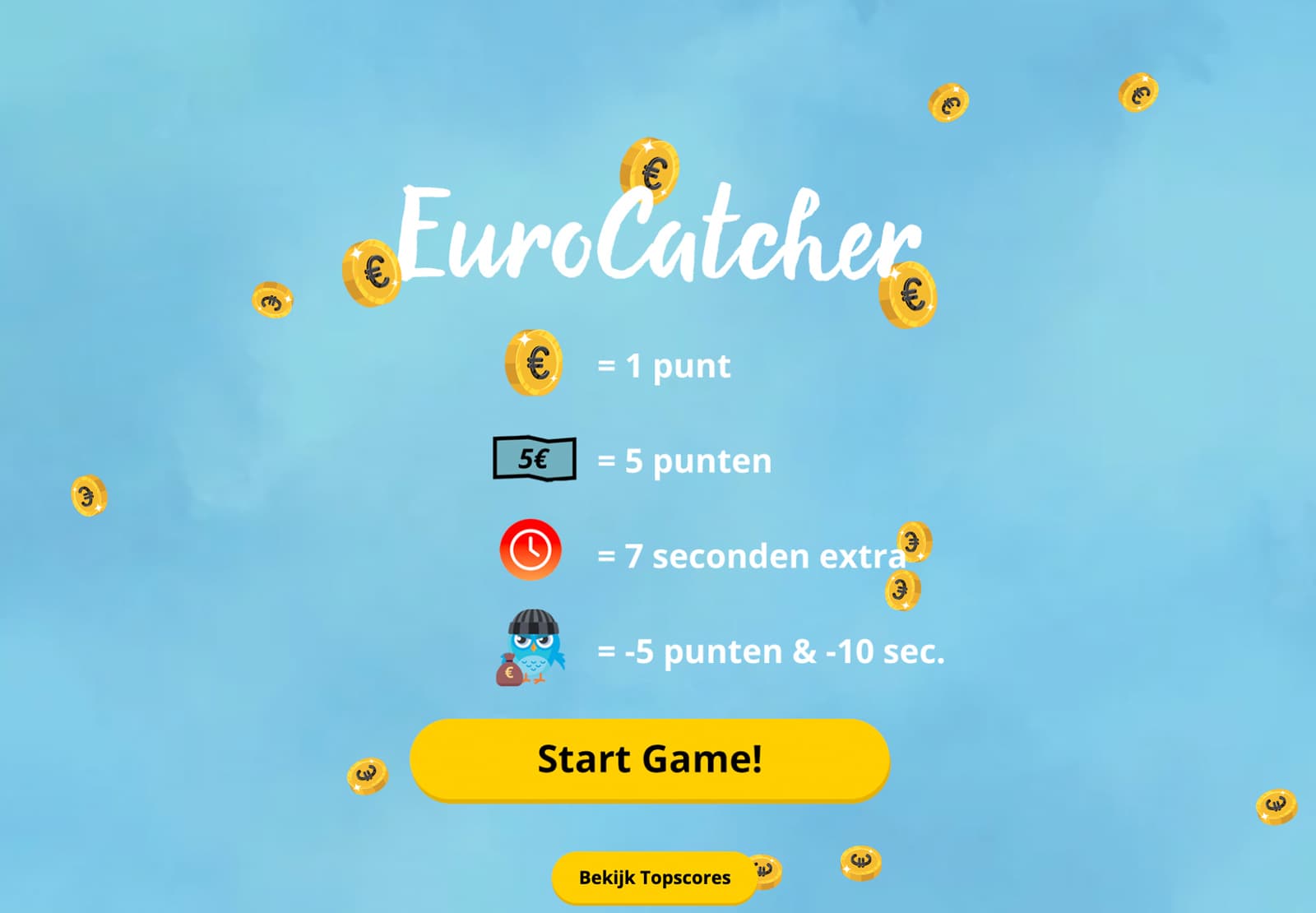 EuroCatcher Game