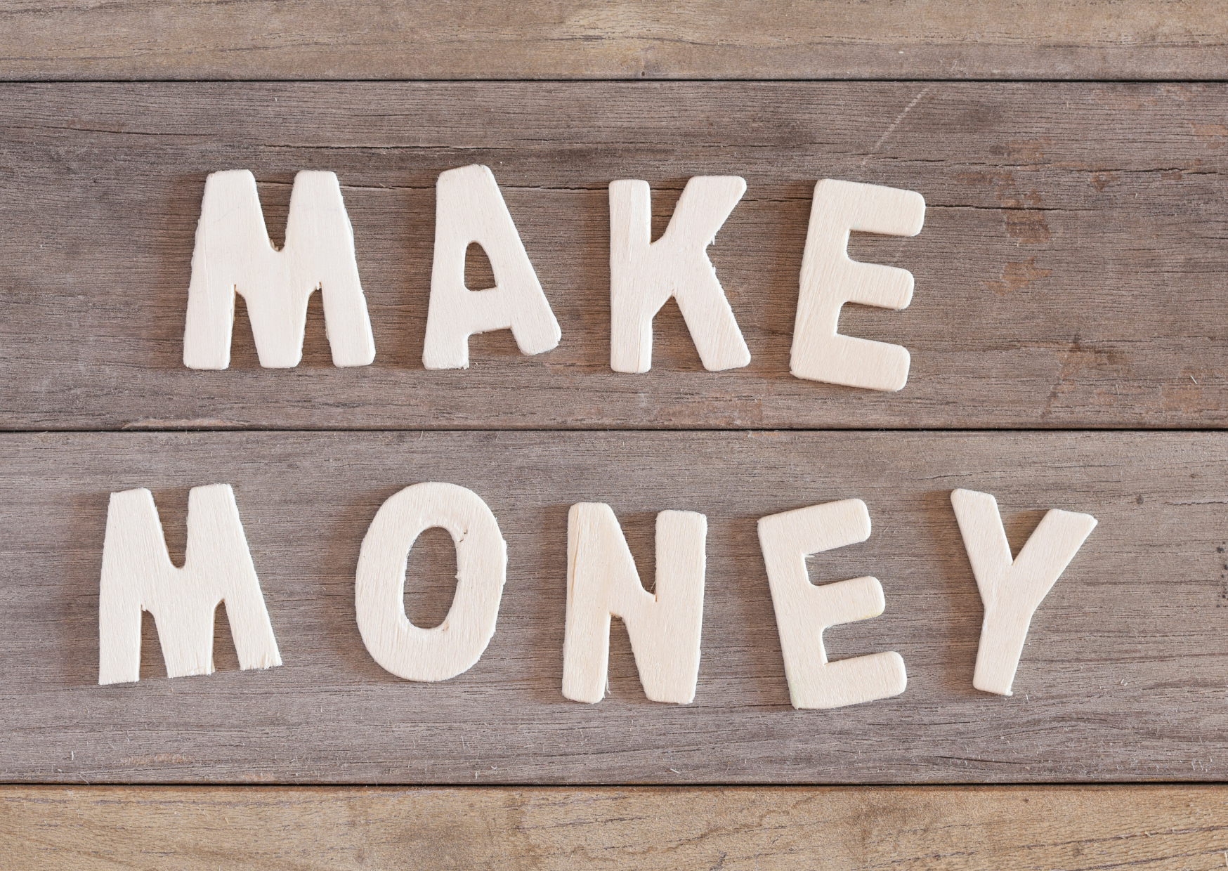 zelf geld maken